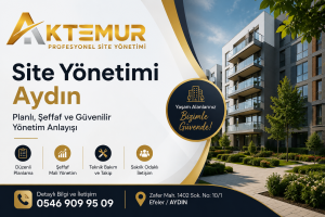 site yönetimi aydın